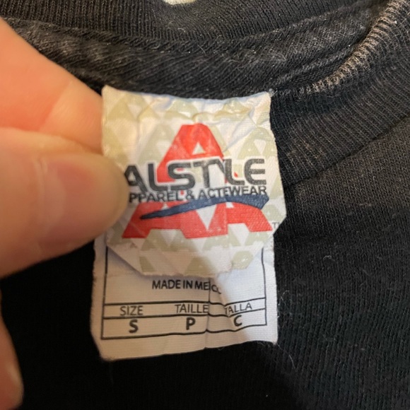 Alstyle BTS best black tee sz S - Picture 5 of 6